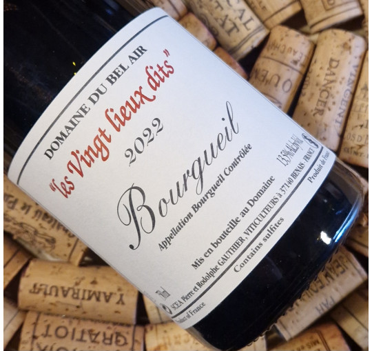 Bourgueil "Vingt Lieux Dits" rouge 2022