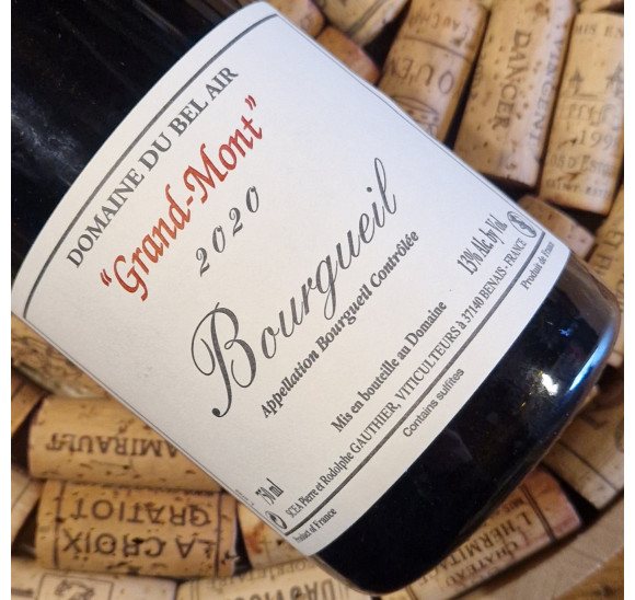 Bourgueil "Grand Mont" rouge 2020