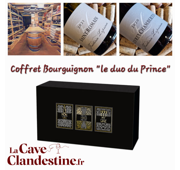 Coffret Bourguignon "Le duo du Prince"