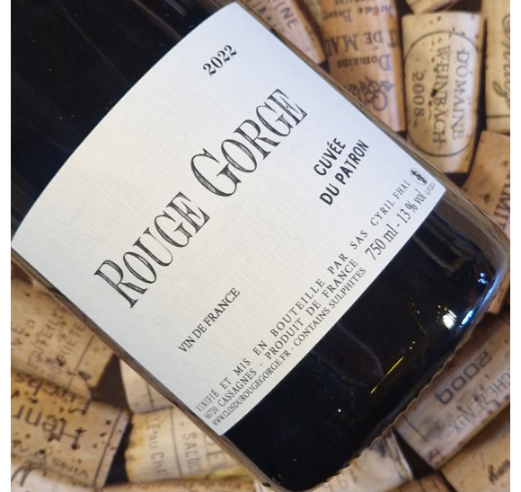 Vin de France Rouge "Cuvée du Patron" 2022