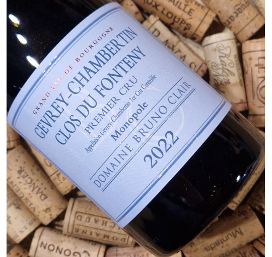 Gevrey Chambertin "Clos du Fonteny" 1er cru (Monopole) 2022