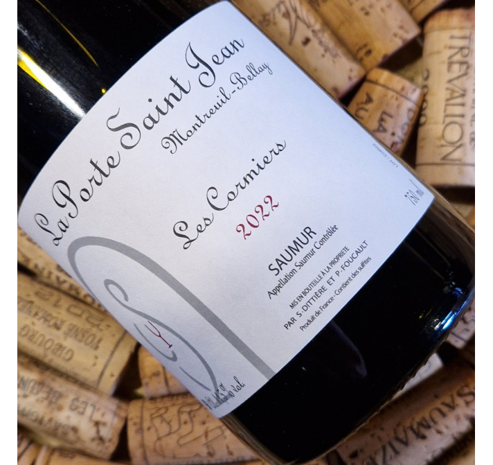 Saumur rouge "Les Cormiers" 2022