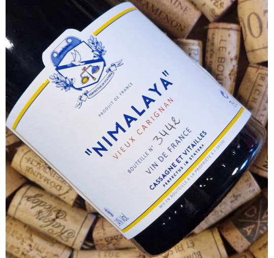 Vin de France Rouge "NIMALAYA" 2021 vieux Carignan