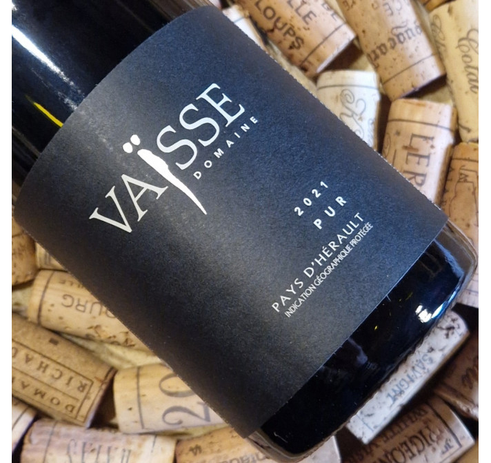 IGP Pays de l'Hérault rouge - "Pur" (100% Carignan) 2021