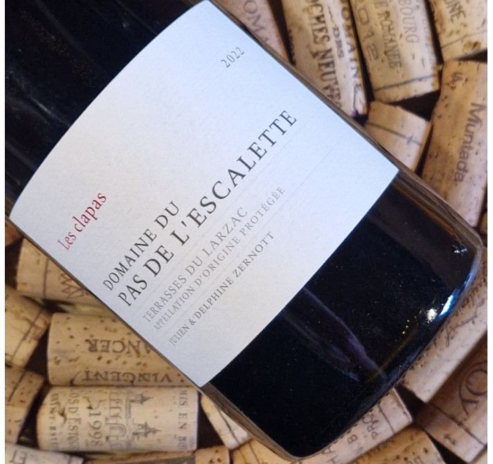 AOP Terrasses du Larzac  "Les Clapas" rouge 2022