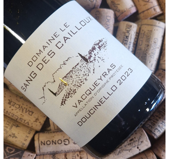 AOC Vacqueyras rouge "cuvée Doucinello" 2023