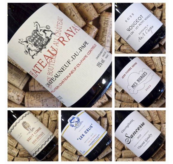 "6 Grands Vins" rouge