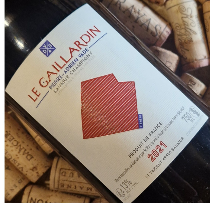 Saumur-Champigny rouge "Le Gailardin" 2021