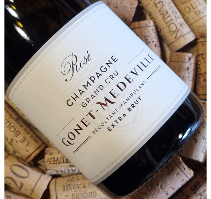 Champagne Rosé grand Cru - Dégorgement Juillet 2024