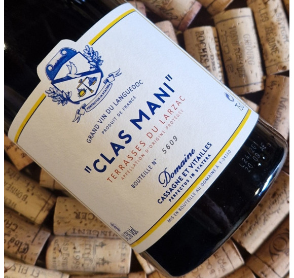 AOP TERRASSE DU LARZAC Rouge "CLAS MANI" 2021