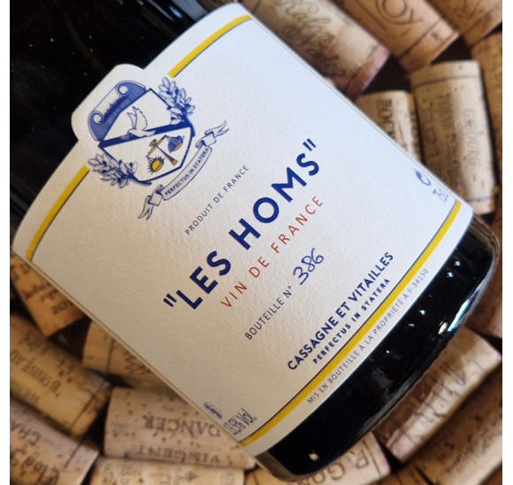 Vin de France Rouge "LES HOMS" 2023