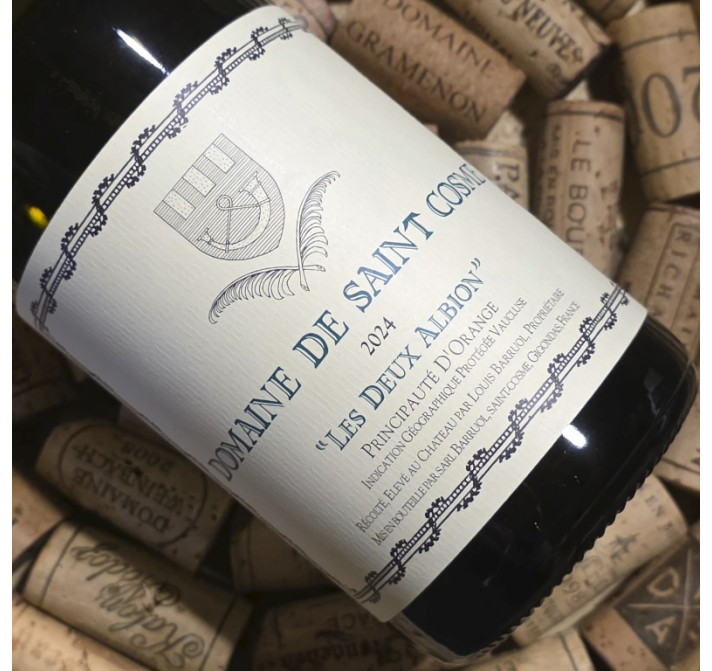 IGP principauté d'Orange "LES DEUX ALBION" blanc 2024