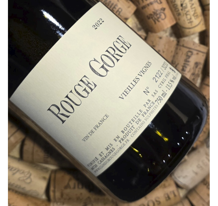 Vin de France Rouge "Vieilles Vignes" 2022