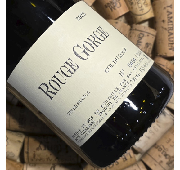 Vin de France Rouge "Col du Loup" 2023