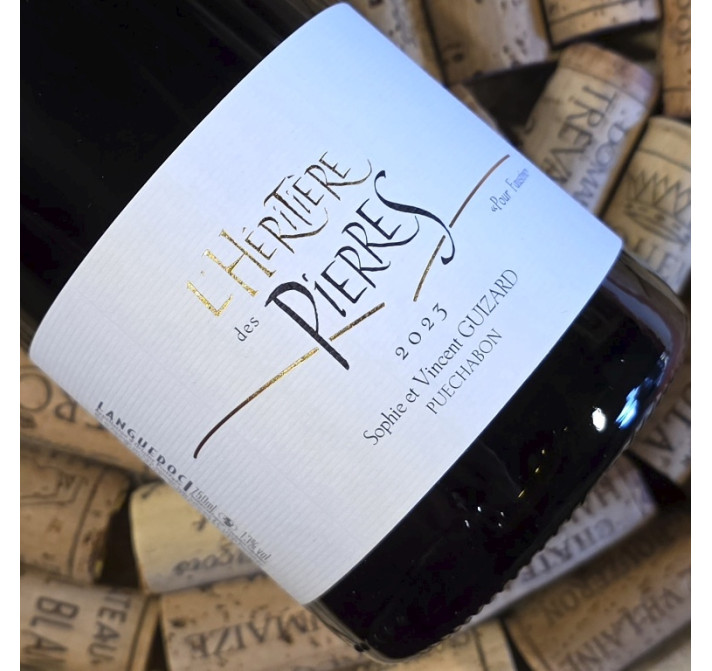 "L'Héritière des pierres" AOP Languedoc rouge 2023