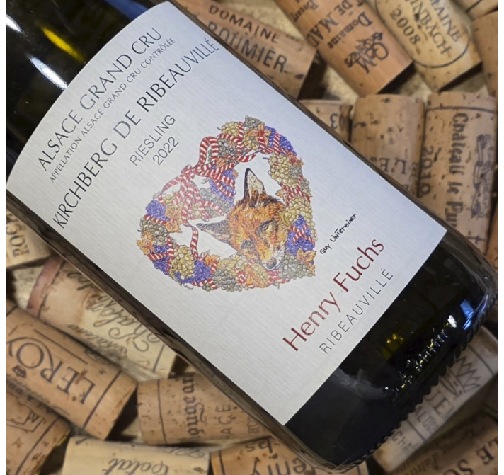 Alsace Riesling Grand cru KIRCHBERG DE RIBEAUVILLE  2022