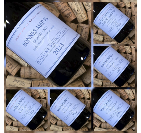 Caisse Panachée 6 bouteilles - Domaine Bruno CLAIR 2023