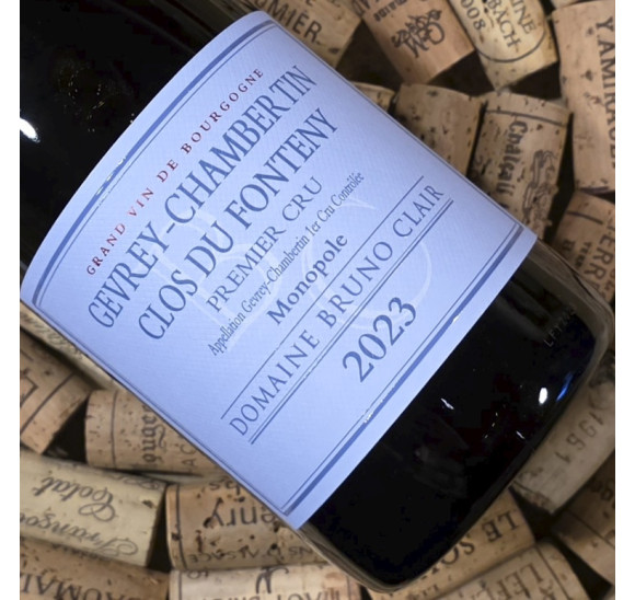 Gevrey Chambertin "Clos du Fonteny" 1er cru (Monopole) 2023