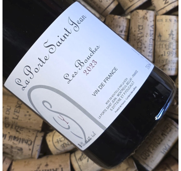Vin de France rouge "Les Bouches" 2023