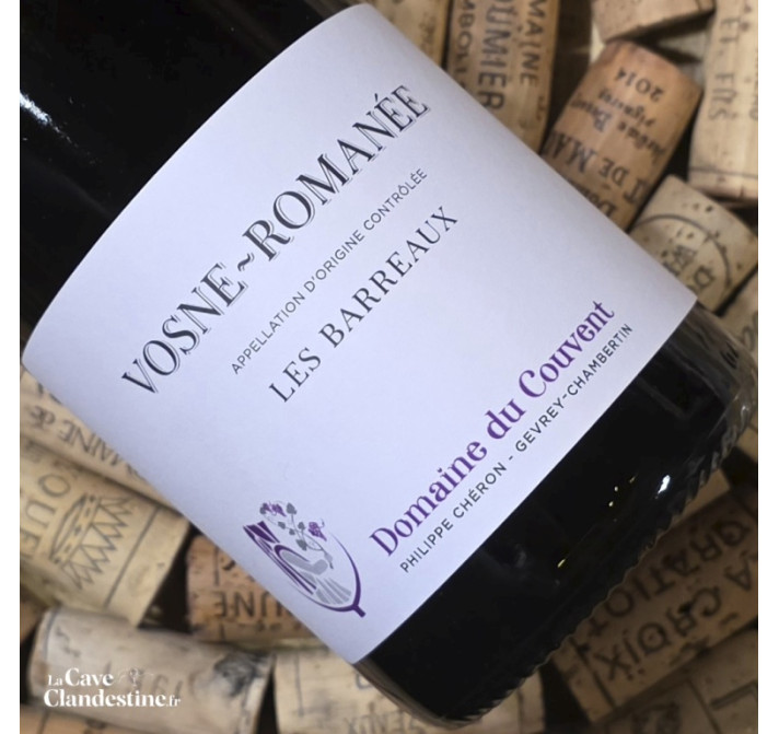 Domaine du couvent Vosne Romanée les barreaux 2023