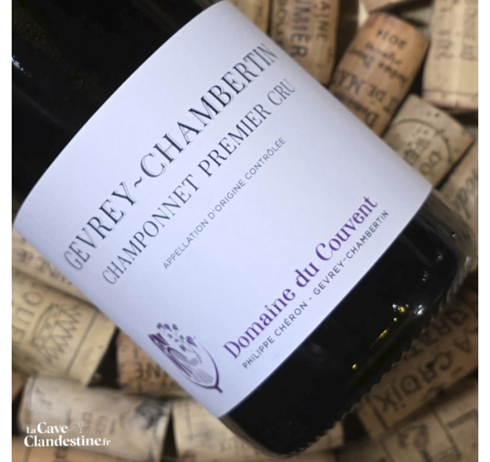 Domaine du couvent Gevrey-Chambertin 1er cru Champonnet 2023
