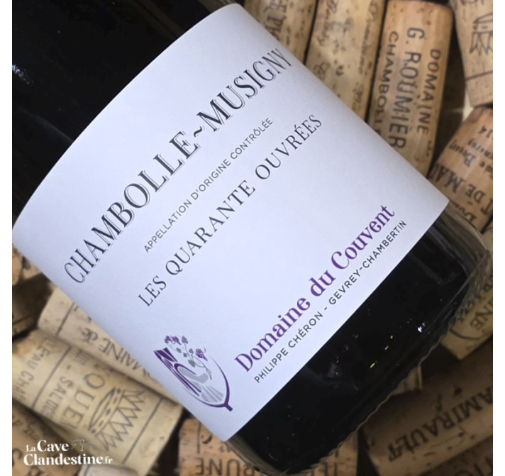 Domaine du couvent Chambolle-Musigny Les Quarantes Ouvrées 2023