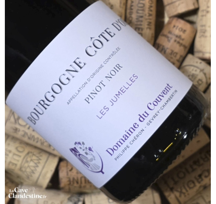 Domaine du couvent Bourgogne Rouge Les Jumelles 2023
