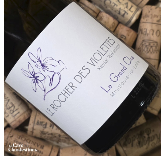 Le Rocher des Violettes Montlouis sur Loire Blanc Le Grand Clos 2022