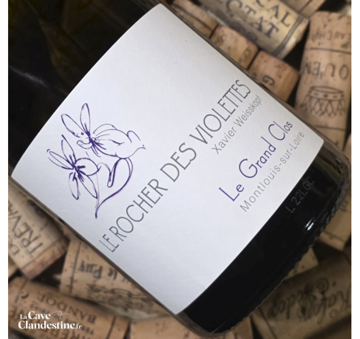 Le Rocher des Violettes Montlouis sur Loire Blanc Le Grand Clos 2023