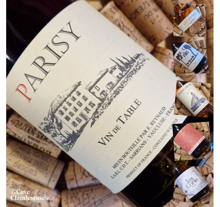 La Caisse découverte "les Rosés Autour de PARISY..."