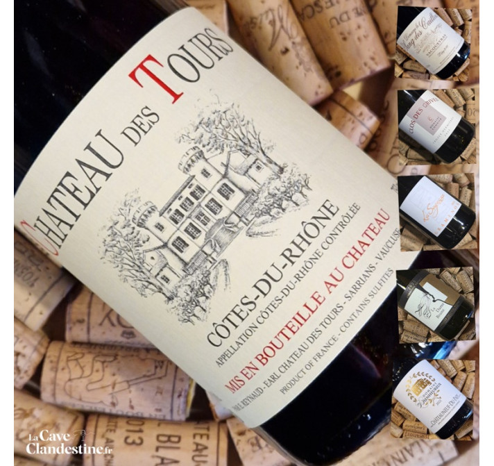 La Caisse découverte "Avec le Château des Tours...."