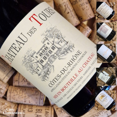 La Caisse découverte "Avec le Château des Tours...."