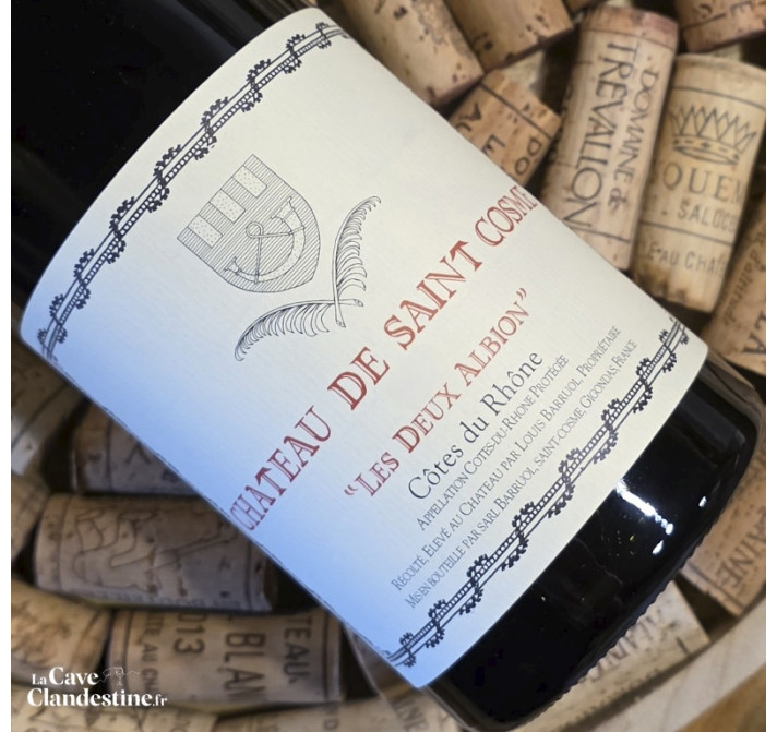 Côtes du Rhône "les deux albion" rouge 2024 - Magnum