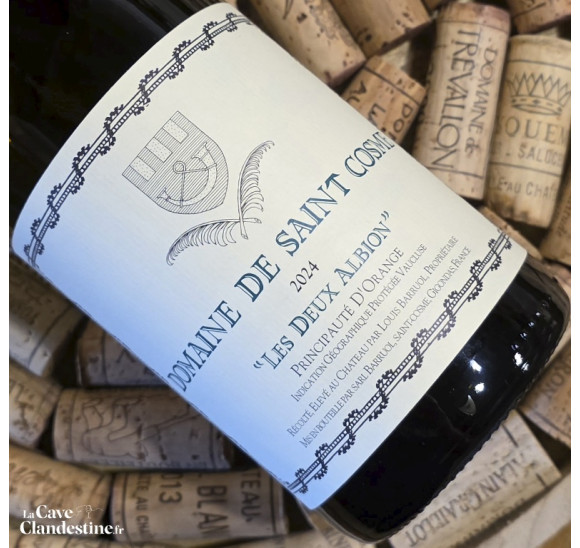 IGP principauté d'Orange "LES DEUX ALBION" blanc 2024