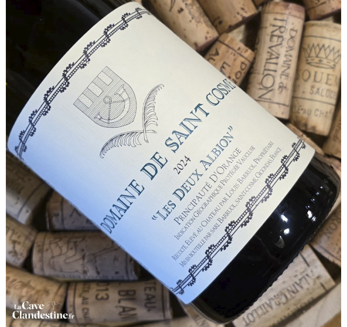 IGP principauté d'Orange "LES DEUX ALBION" blanc 2024