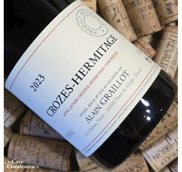 AOP Crozes-Hermitage rouge 2023