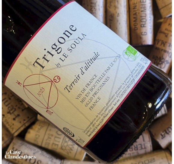 Vin de France rouge "Trigone" N° 23