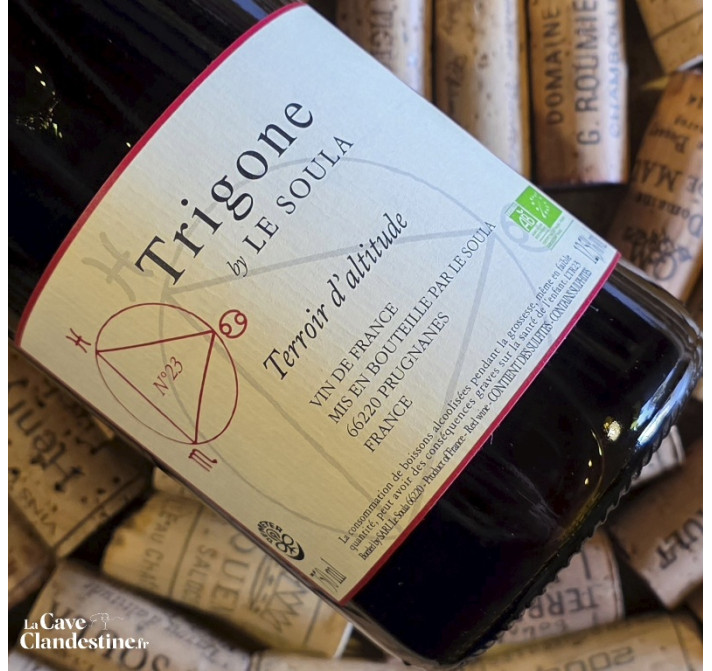 Vin de France rouge "Trigone" N° 23