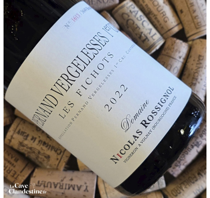 PERNAND-VERGELESSES 1er cru Les Fichots Rouge 2022