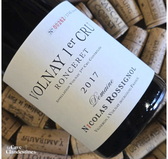 Volnay 1er cru Ronceret 2017