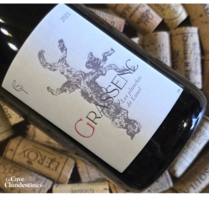 "Les Planches de Lunel" Vin de France rouge 2023