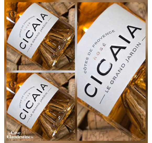 "Le Grand Jardin" Côtes de Provence rosé - offre x 3 bouteilles