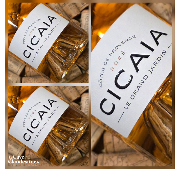 "Le Grand Jardin" Côtes de Provence rosé - offre x 3 bouteilles