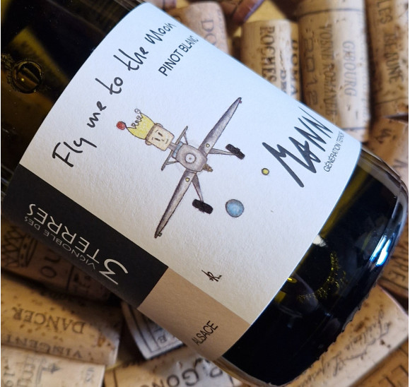 Pinot blanc "Fly me to the moon" blanc 2024