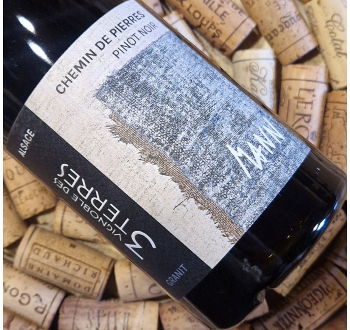 Pinot noir "Chemin de Pierre" rouge 2025