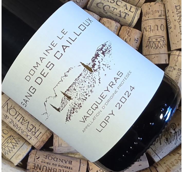 copy of AOC Vacqueyras rouge "cuvée Lopy" 2023