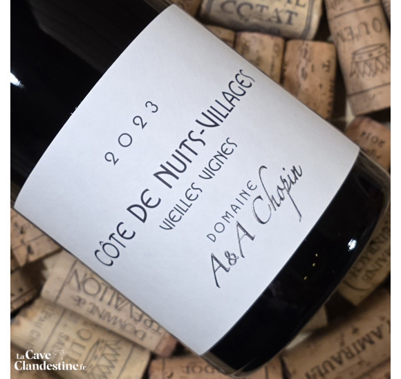 Côte de Nuits-Villages Vieilles Vignes rouge 2023  A&A Chopin