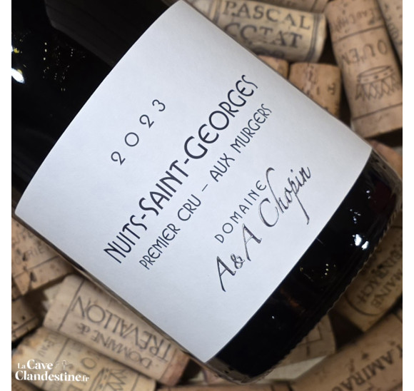 Nuits Saint Georges 1er cru Aux Murgers 2023 A&A Chopin