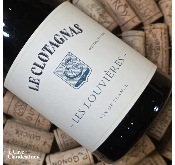 Le Clotagnas – Les Louvières 2025 – Chardonnay blanc