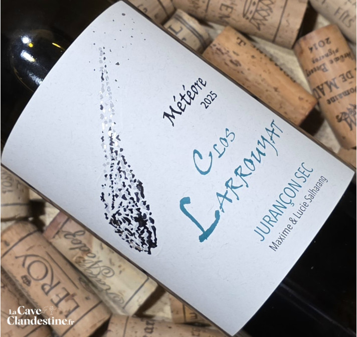 Bouteille Clos Larrouyat Météore 2025 Jurançon sec